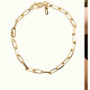 Gold Creta Chain Bracelet, Alhaja